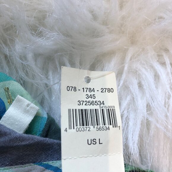 Aerie Women's Plaid Peplum Cropped Tank Top Size Large Multicolor NWT‎ - Picture 5 of 11